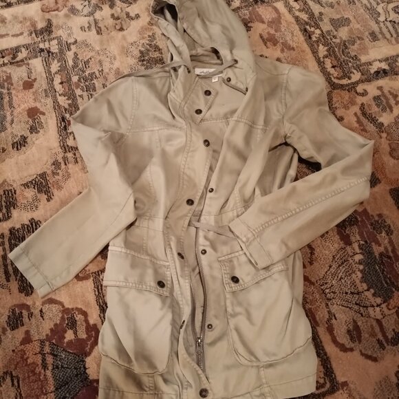 SEBBY COLLECTION Hooded Utility Jacket S - Picture 5 of 13